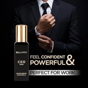 BELLAVITA CEO MAN and WHITE OUD Unisex | Long Lasting Perfume Unisex | Eau De Parfum pack of 2x20ml each | Tonka, Agarwood & Orange | Woody, Spicy & Citrus Premium Fragrance